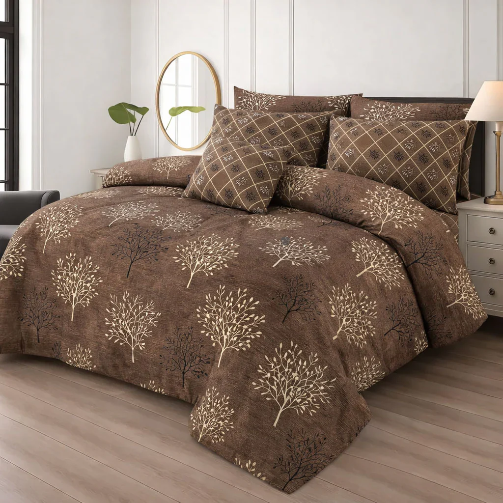 CLAROOM ASH-1013  COTTON COMFORTER SET-7PCS