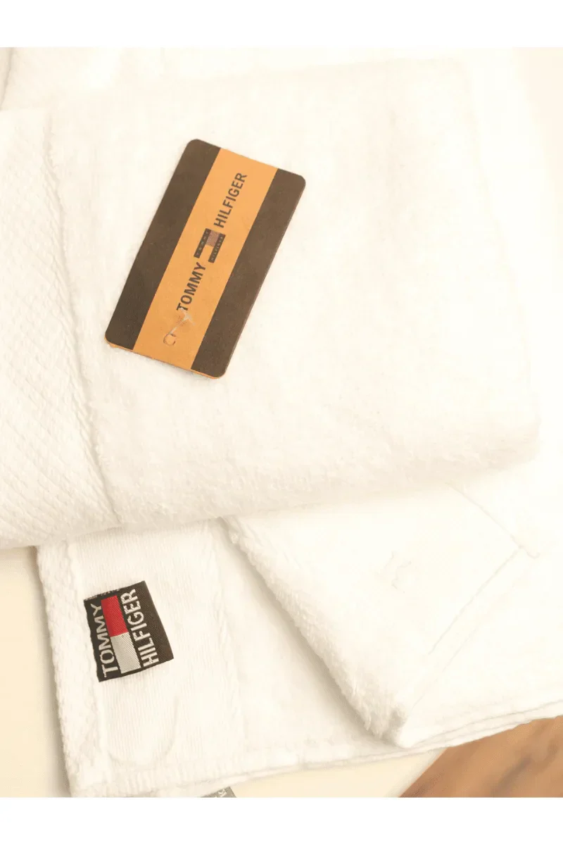 Off-White Premium Cotton Towels | Soft & Absorbent - Image 3