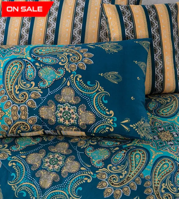 OPHELLIE ASH-1016 COTTON COMFORTER SET-7PCS - Image 3