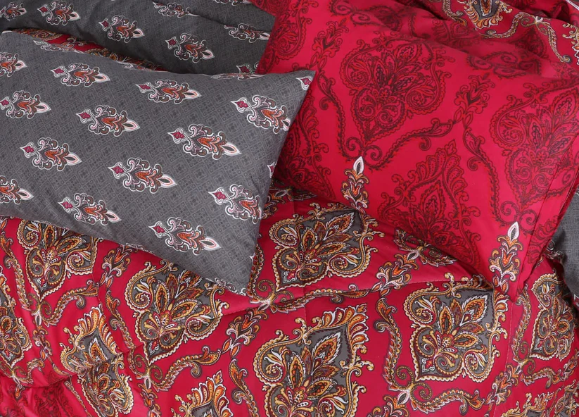 SIGNATURE JHUMKA COTTON COMFORTER SET-7PCS - Image 2