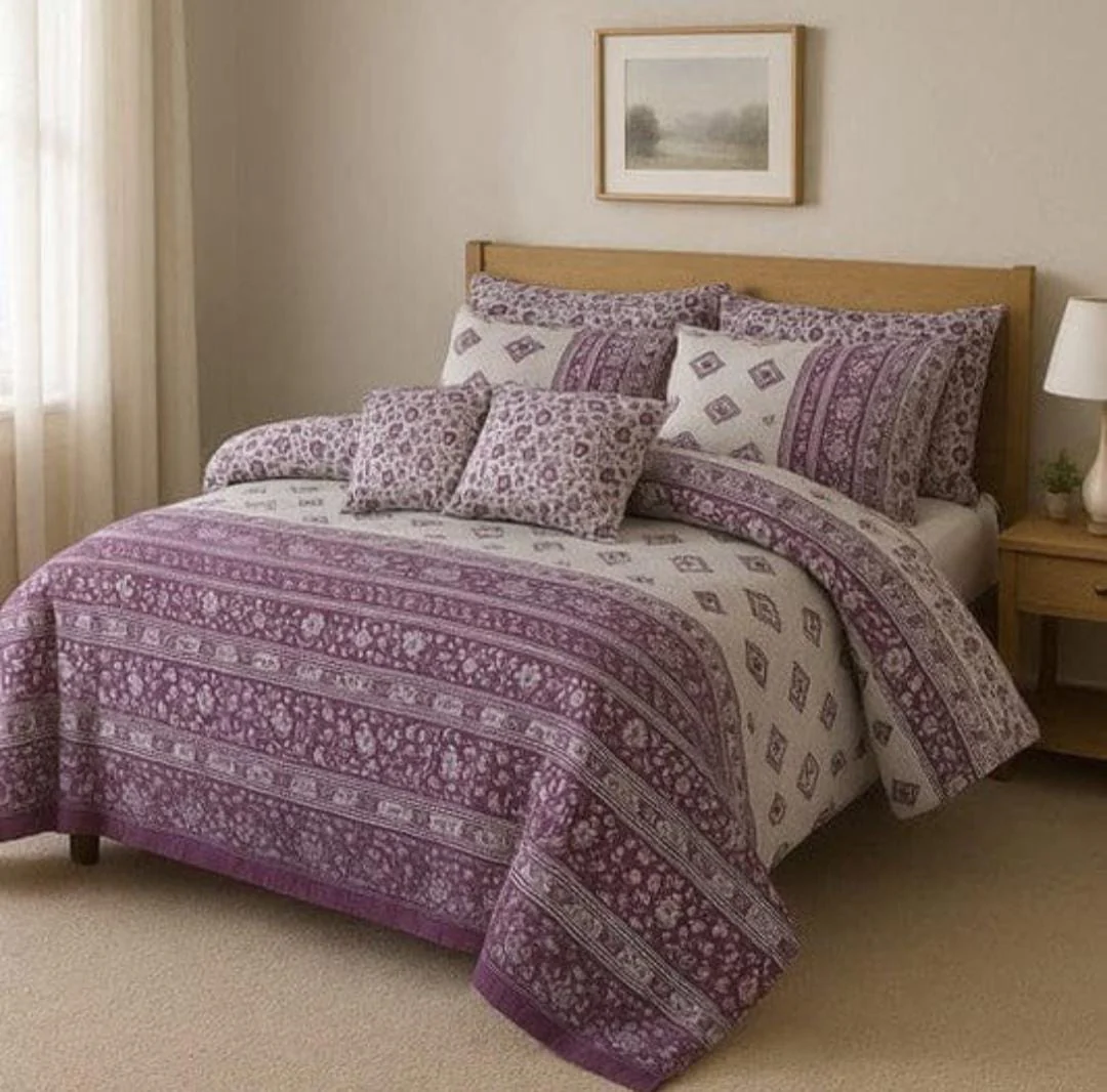 SIGNATURE D.B LINE COTTON COMFORTER SET-7PCS