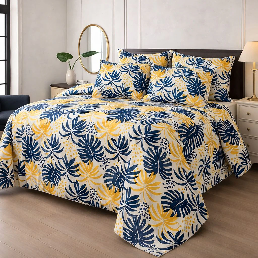 SIGNATURE ROD COTTON COMFORTER SET-7PCS