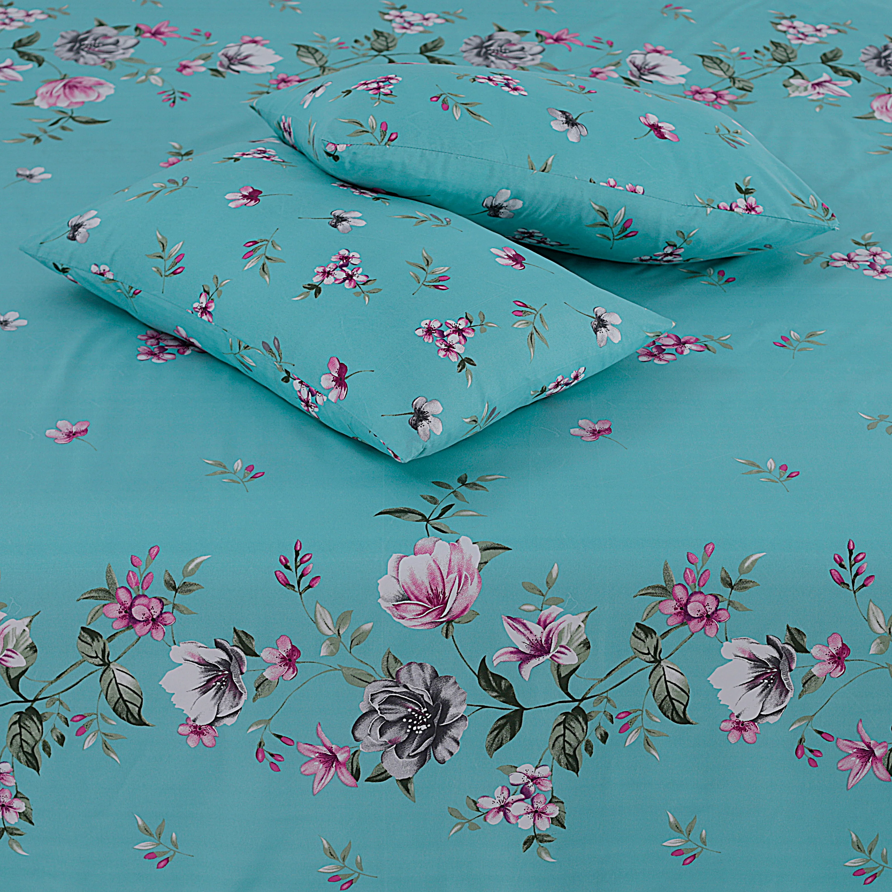 SIGNATURE SPECIAL SKY PRINTED PURE COTTON BEDSHEET ASH-4004 - Image 3