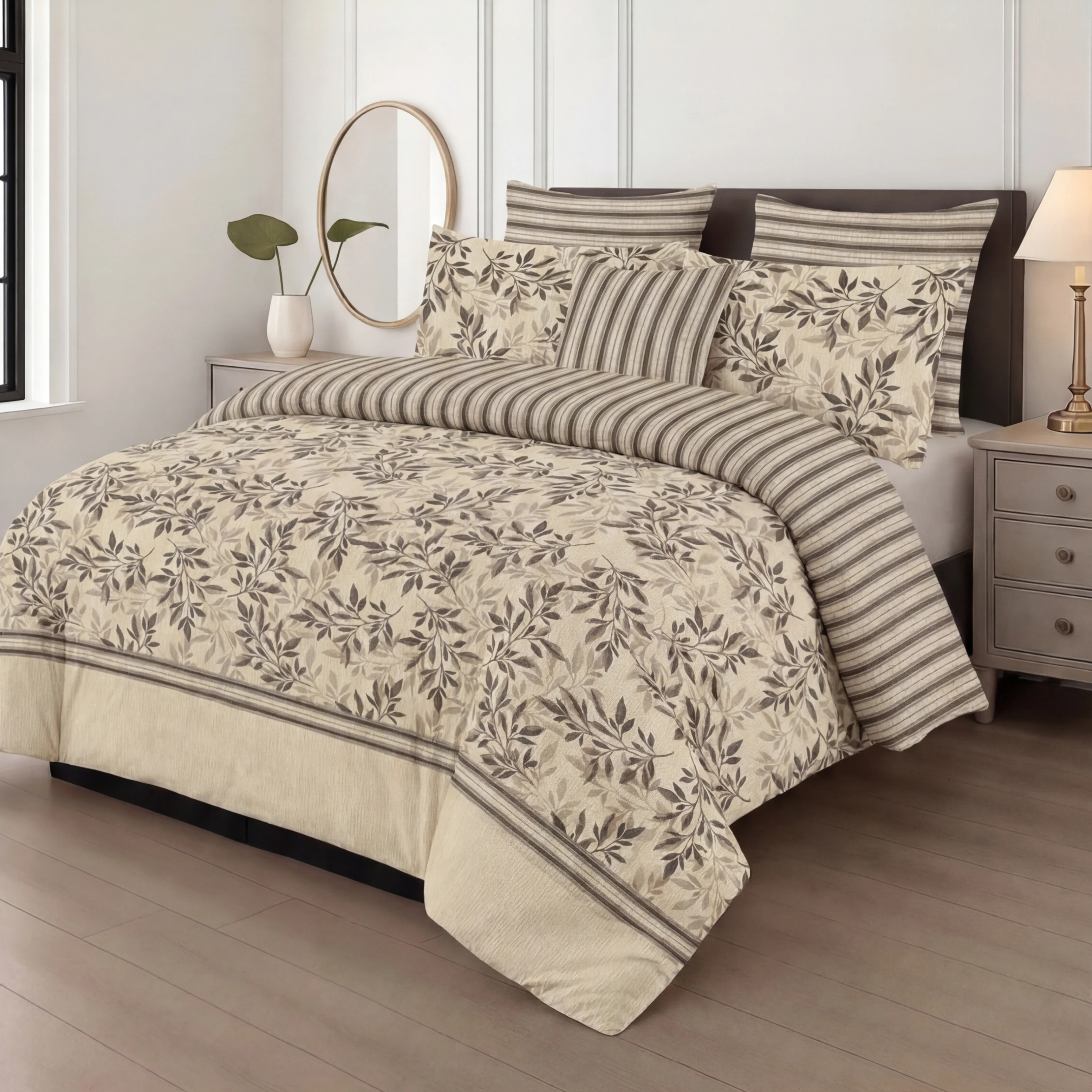 SIGNATURE TENI COTTON COMFORTER SET-7PCS - Image 2
