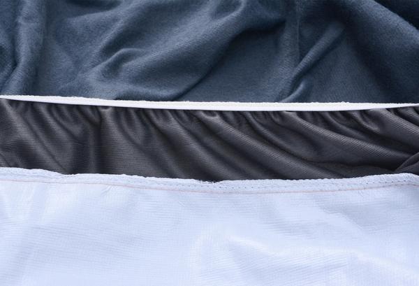 Terry Waterproof Mattress Protector - Grey - Image 4
