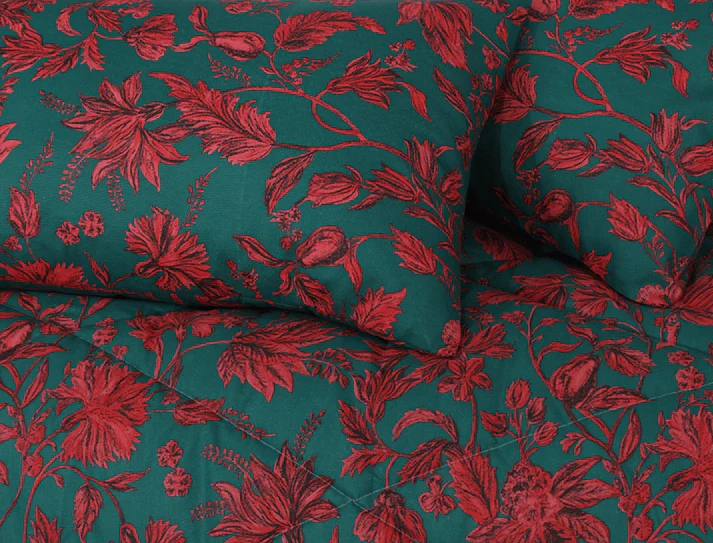 Winter Quilt/Razai Set SH-31 (Heavy polyester Filling) - Image 3