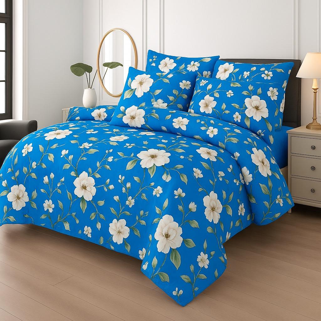 Winter Quilt/Razai Set SH-38 (Heavy polyester Filling)