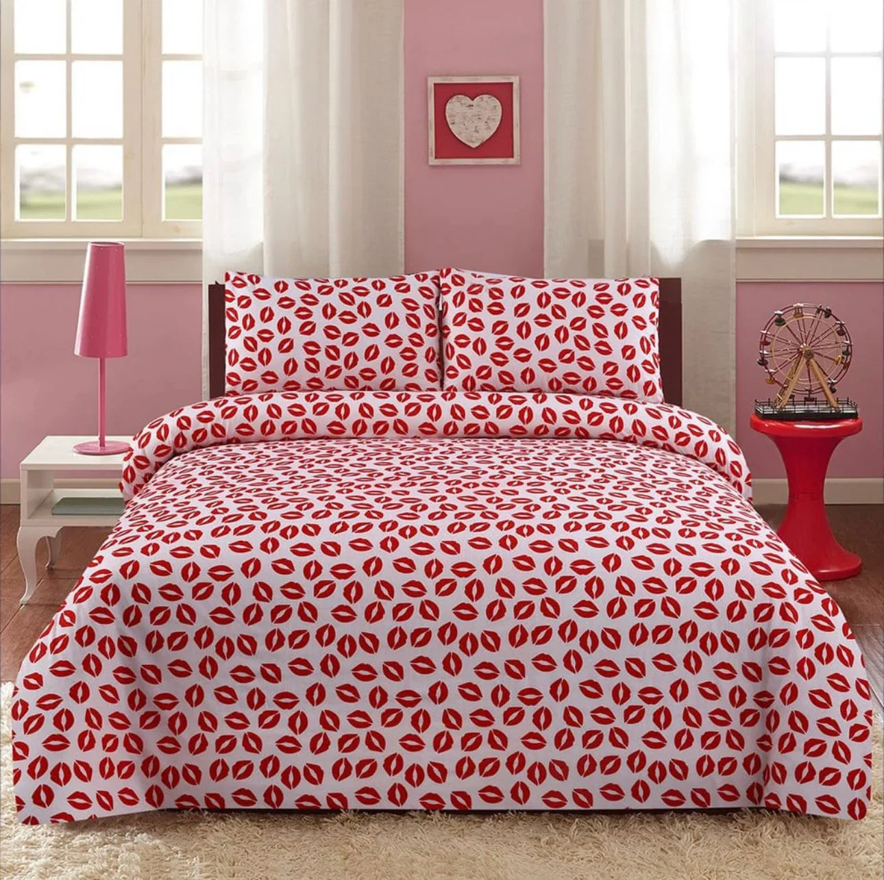 Winter Quilt/Razai Set SH-39 (Heavy polyester Filling)