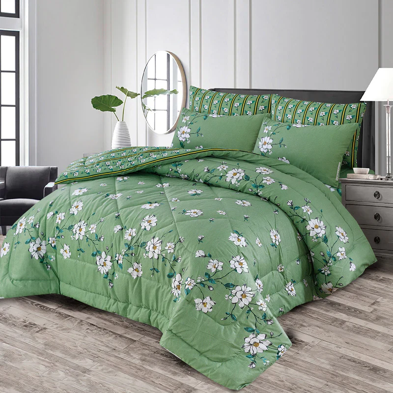 Winter Quilt/Razai Set SH-41 (Heavy polyester Filling)