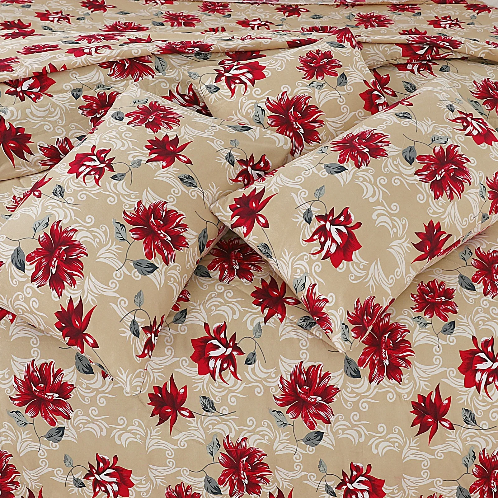 Winter Quilt/Razai Set SH-50 (Heavy polyester Filling) - Image 2