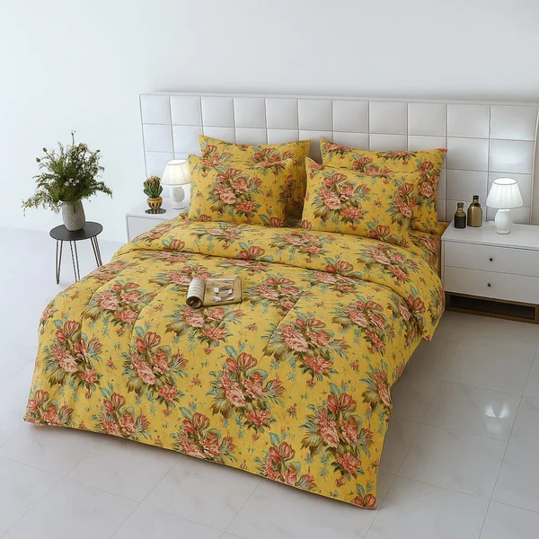 Winter Quilt/Razai Set SH-54 (Heavy polyester Filling) - Image 2